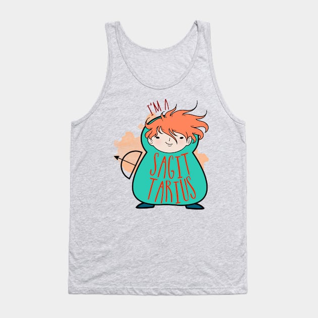 I'm a Sagittarius Tank Top by omai